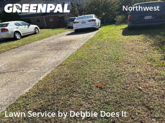 Grass Cutting in Virginia Beach, 23462, Grass Care by Debbie Does It, work completed in Nov , 2025