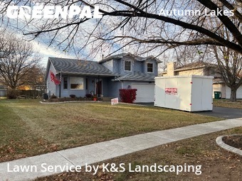 Backyard Landscaping In Joliet,60431,Landscaping Renovation by K&S Landscaping, work completed in Nov , 2025