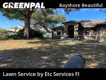 Lawn Carein Tampa,33611,Lawn Care by Etc Services Fl, work completed in Nov , 2025