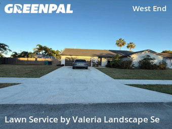 Lawn mowed in Miami, 33196