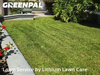 Lawn mowing work completed in Ontario, CA