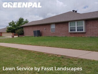 Lawn Carein Moore,73160,Lawn Service by Fasst Landscapes, work completed in Jun , 2026