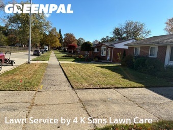 Grass Cutting in Westland, 48186, Weekly Mowing by 4 K Sons Lawn Care, work completed in Nov , 2025