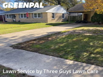 Grass Services in West Memphis, 72301, Yard Mowing by Three Guys Lawn Care, work completed in Nov , 2025