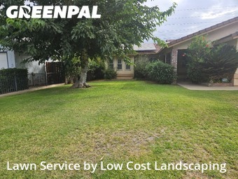 Lawn mowing work completed in Fresno, CA