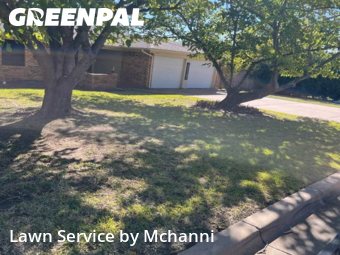 Lawn Cutin Burleson,76028,Lawn Cut by Mchanni, work completed in Nov , 2025