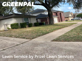Grass Cutin Pearland,77584,Grass Cutting by Prizel Lawn Services, work completed in Feb , 2026