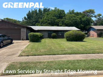Lawn Servicein Euless,76039,Lawn Cut by Straight Edge Mowing, work completed in Dec , 2025