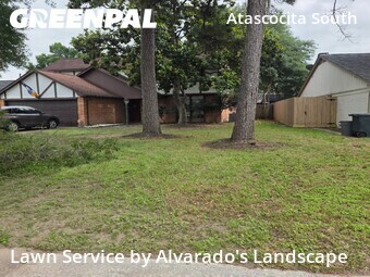 Lawn Cutin Humble,77346,Lawn Mowing Service by Alvarado's Landscape, work completed in Jun , 2026