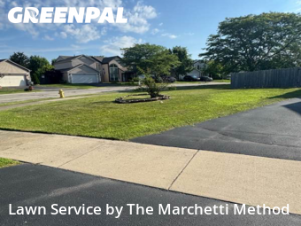 Lawn Work in Carol Stream, 60188, Property Maintenance by The Marchetti Method, work completed in Nov , 2025