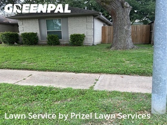 Yard Cuttingin Pearland,77584,Lawn Mowing Service by Prizel Lawn Services, work completed in Jun , 2026