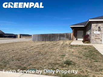 Lawn mowed in Abilene, 79602
