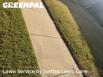 Lawn Mowin Grapevine,76051,Lawn Cut by Santos Lawn Care , work completed in Jan , 2026