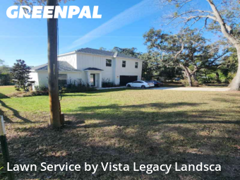 Grass Cutin Clermont,34715,Lawn Cutting by Vista Legacy Landsca, work completed in Feb , 2026