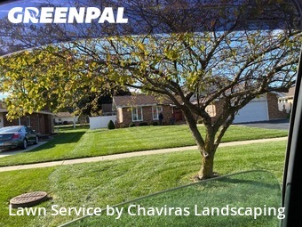 Lawn Mowing in New Lenox, 60451, Grass Services by Chaviras Landscaping, work completed in Nov , 2025
