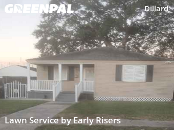 Lawn mowed in New Orleans, 70122