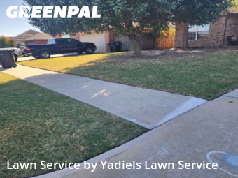 Lawn Cutin Moore,73160,Yard Cutting by Yadiels Lawn Service, work completed in Oct , 2025