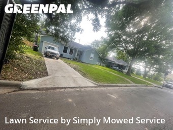 Yard Cuttingin Baytown,77520,Lawn Cut by Simply Mowed Service, work completed in Jan , 2026