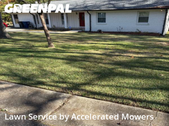 Backyard Mowing in Birmingham, 35226, Weekly Mowing by Accelerated Mowers , work completed in Nov , 2025