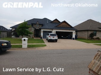 Lawn Carein Yukon,73099,Yard Mowing by L.G. Cutz, work completed in Jun , 2026