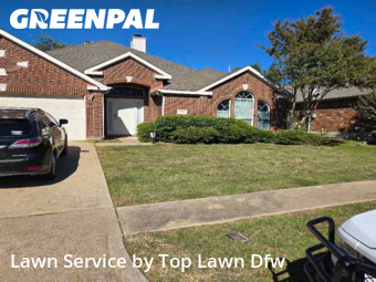 Lawn Maintenancein Garland,75043,Lawn Service by Top Lawn Dfw, work completed in Nov , 2025