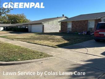 Yard Cuttingin The Colony,75056,Lawn Mow by Colas Lawn Care, work completed in Nov , 2025