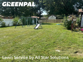 Lawn Servicein Granite City,62040,Lawn Cutting by All Star Solutions, work completed in Dec , 2025