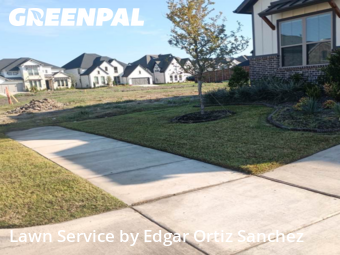 Grass Cuttingin Wylie,75098,Lawn Mow by Edgar Ortiz Sanchez, work completed in Nov , 2025