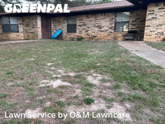 Backyard Mowing in Tyler, 75703, Lawn Services by O&M Lawncare, work completed in Nov , 2025