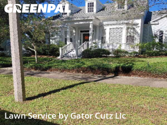 Front Yard Mowing in Celebration, 34747, Lawn Work by Gator Cutz Llc , work completed in Oct , 2025