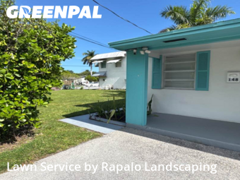 Weekly Mowing in Dania Beach, 33004, Front Yard Mowing by Rapalo Landscaping, work completed in Nov , 2025