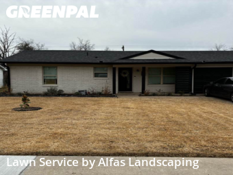Lawn mowed in Farmers Branch, 75234