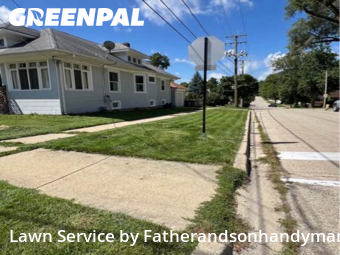 Lawn Mowing Servicein Elgin,60123,Lawn Mow by Fatherandsonhandyman, work completed in Feb , 2026