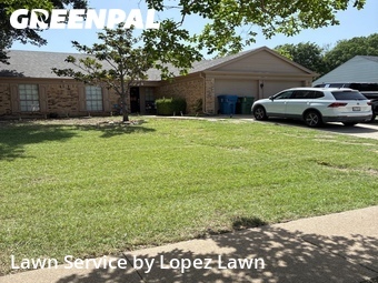 Lawn Care Servicein Lewisville,75028,Lawn Care Service by Lopez Lawn, work completed in Jun , 2026