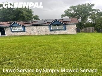 Property Maintenance in Texas City, 77590, Grass Services by Simply Mowed Service, work completed in Dec , 2025
