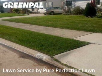 Lawn Maintenance in Wyandotte, 48192, Yard Management by Pure Perfection Lawn, work completed in Nov , 2025