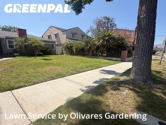 Lawn mowing work completed in Burbank, CA