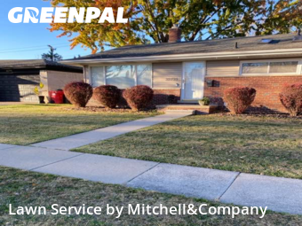 Grass Cutting in Clinton Township, 48035, Yard Care by Mitchell&Company, work completed in Nov , 2025