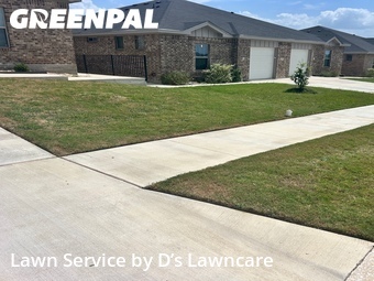 Lawn mowed in Killeen, 76541