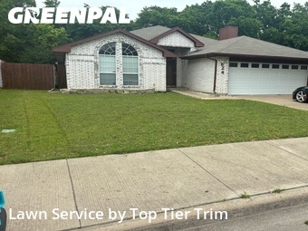 Yard Mowingin Grand Prairie,75052,Lawn Service by Top Tier Trim, work completed in Jun , 2026