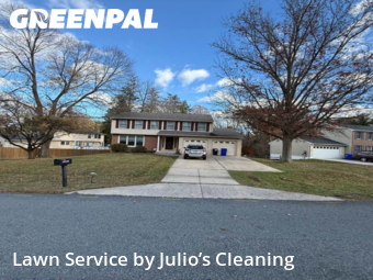 Grass Care in Silver Spring, 20905, Grass Cutting by Julio’s Cleaning, work completed in Dec , 2025