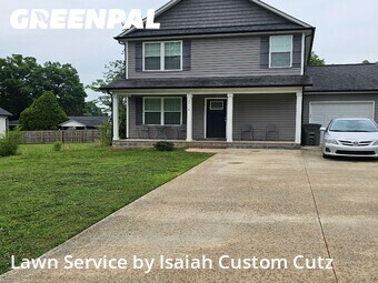 Lawn Mowingin Kannapolis,28083,Grass Cutting by Isaiah Custom Cutz, work completed in Jul , 2026