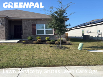 Lawn Cuttingin New Braunfels,78130,Grass Cut by Grutas Lawn Care Ogs, work completed in Dec , 2025