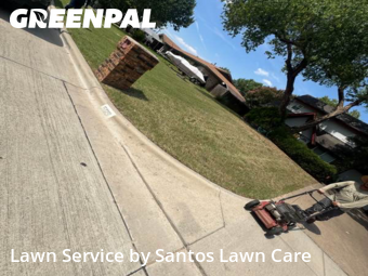 Yard Cuttingin Hurst,76053,Yard Mowing by Santos Lawn Care , work completed in Nov , 2025