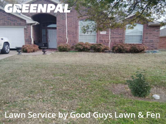 Yard Cuttingin Mansfield,76063,Lawn Cutting by Good Guys Lawn & Fen, work completed in Jan , 2026