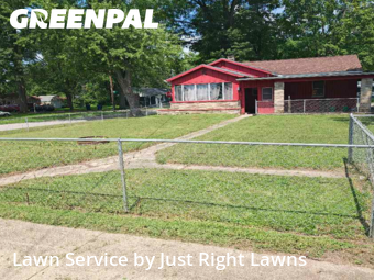 Lawn Care in Terre Haute, 47803, Yard Mowing by Just Right Lawns, work completed in Nov , 2025