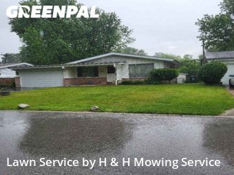 Lawn Carein St Louis,63136,Lawn Maintenance by H & H Mowing Service, work completed in Dec , 2025