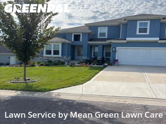 Landscape Design In Overland Park,66224,Landscaping by Mean Green Lawn Care, work completed in Oct , 2025