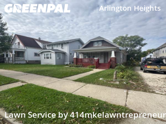 Front Yard Mowing in Milwaukee, 53206, Front Yard Mowing by 414mkelawntrepreneur, work completed in Nov , 2025