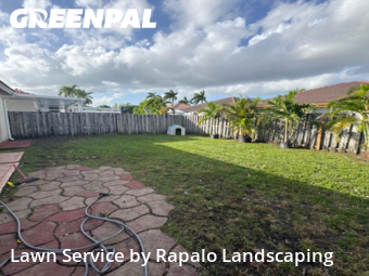 Landscaping Cleanup In Hialeah,33015,Landscape Design by Rapalo Landscaping, work completed in Dec , 2025